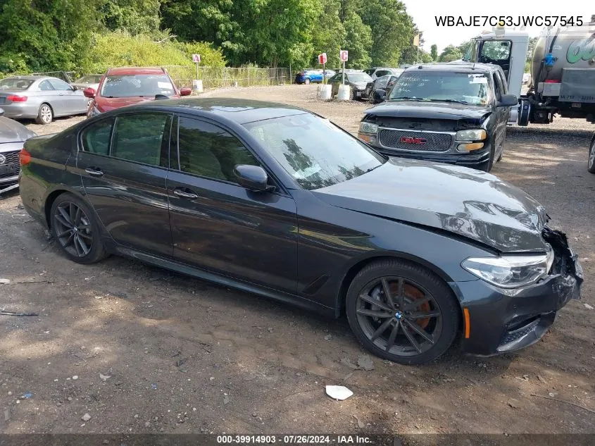 WBAJE7C53JWC57545 2018 BMW 540I xDrive