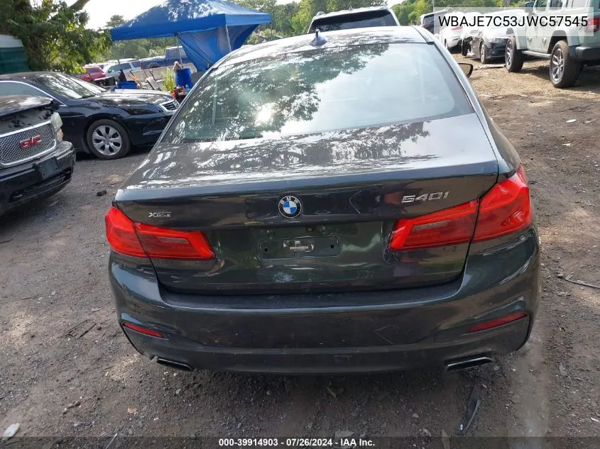 WBAJE7C53JWC57545 2018 BMW 540I xDrive