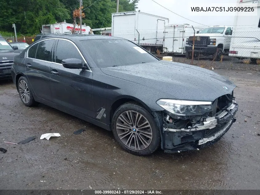 WBAJA7C51JG909226 2018 BMW 530I xDrive