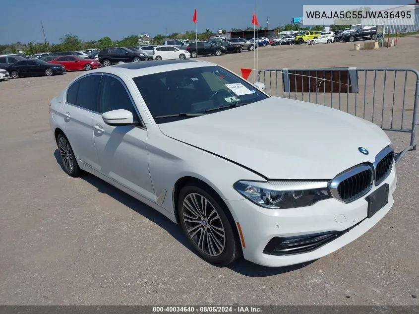 WBAJA5C55JWA36495 2018 BMW 530I