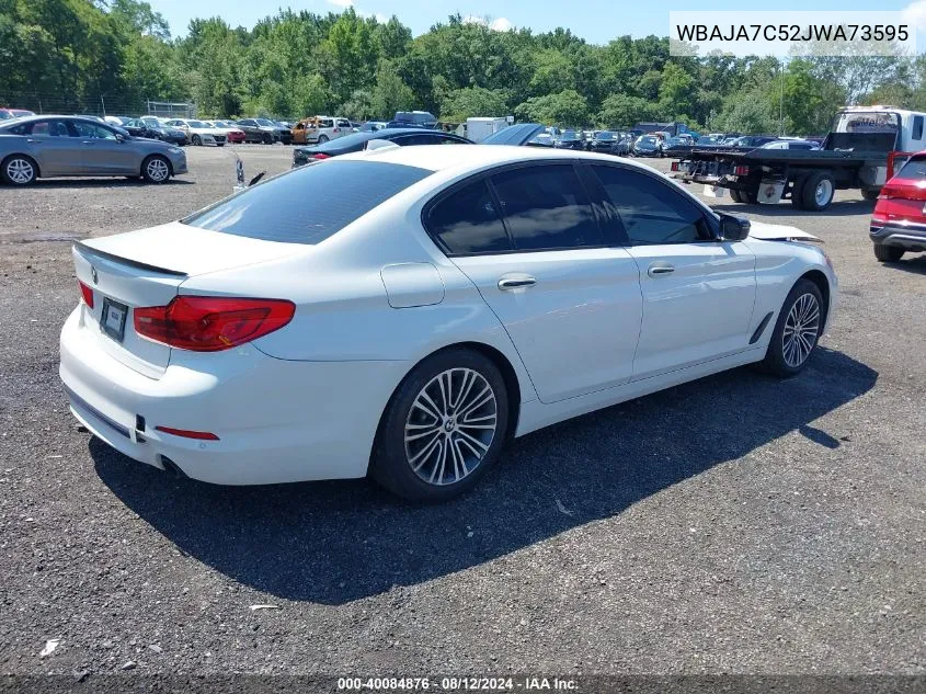 WBAJA7C52JWA73595 2018 BMW 530I xDrive