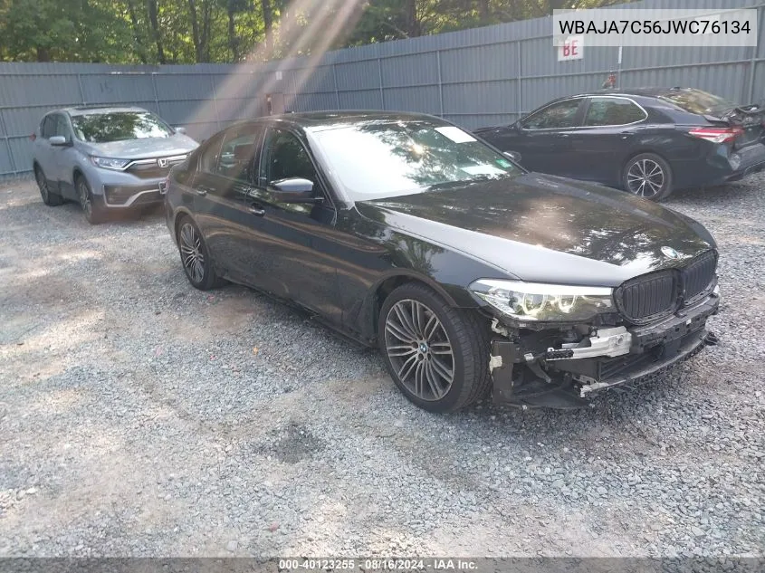 WBAJA7C56JWC76134 2018 BMW 530I xDrive