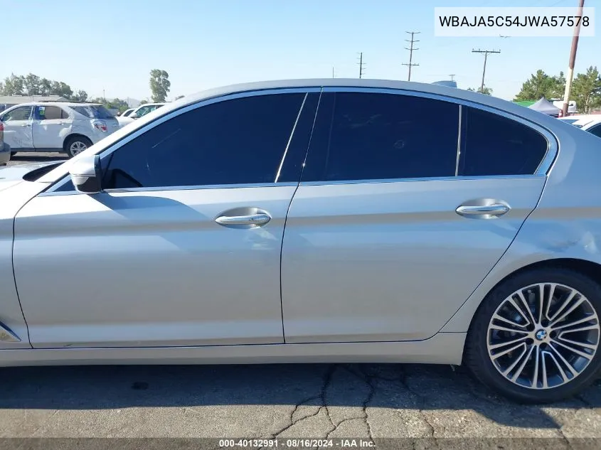 WBAJA5C54JWA57578 2018 BMW 530I