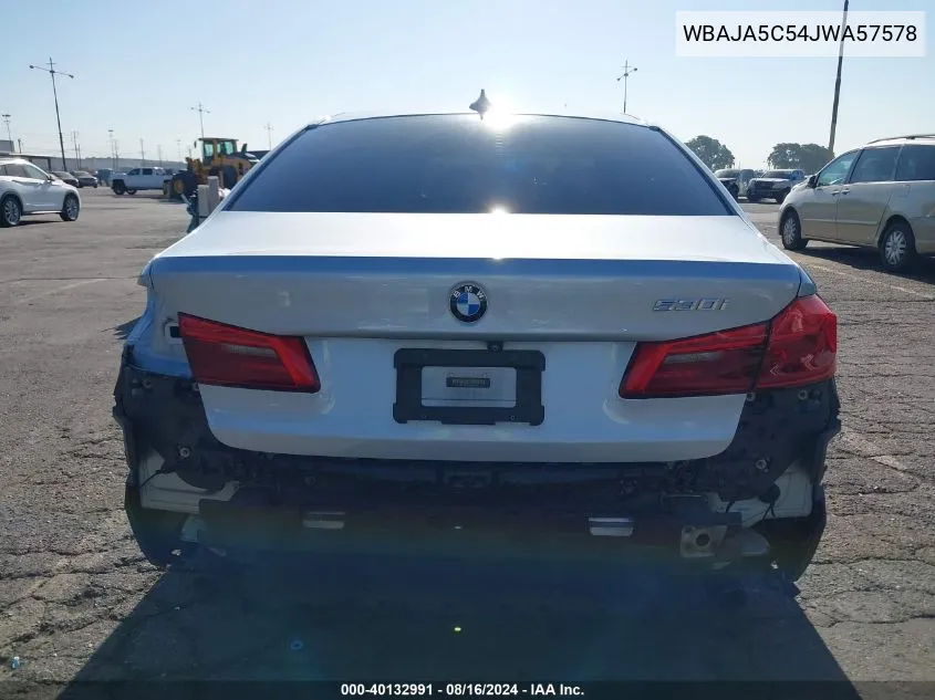 WBAJA5C54JWA57578 2018 BMW 530I