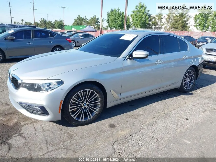 WBAJA5C54JWA57578 2018 BMW 530I