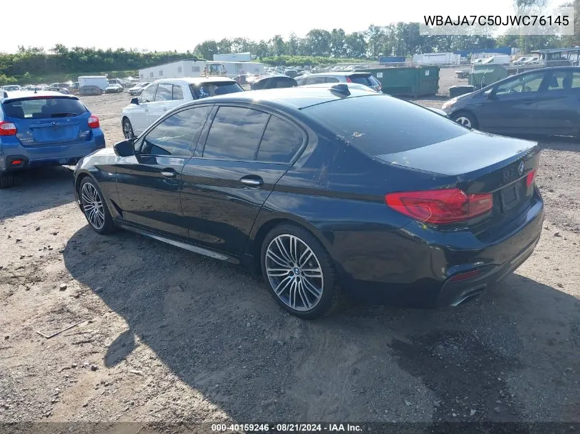 WBAJA7C50JWC76145 2018 BMW 530I xDrive