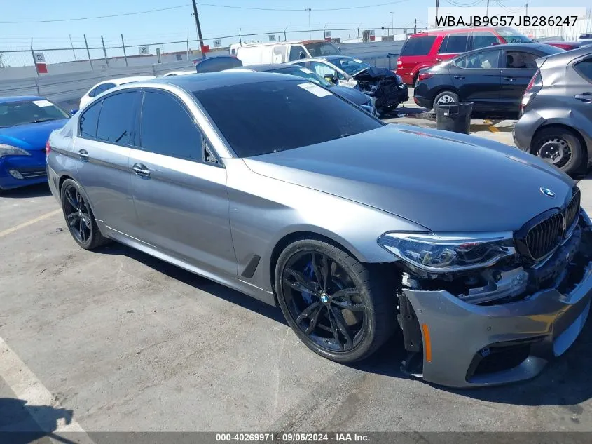 WBAJB9C57JB286247 2018 BMW M550I xDrive