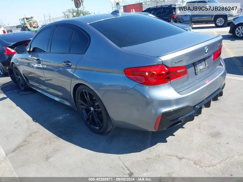 WBAJB9C57JB286247 2018 BMW M550I xDrive