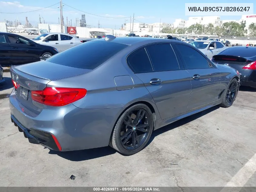 WBAJB9C57JB286247 2018 BMW M550I xDrive