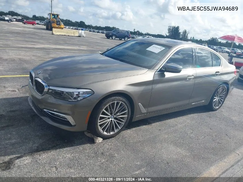 WBAJE5C55JWA94689 2018 BMW 540I I