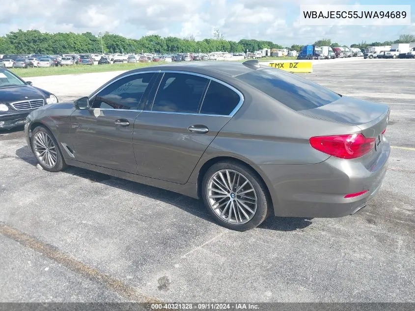 WBAJE5C55JWA94689 2018 BMW 540I I