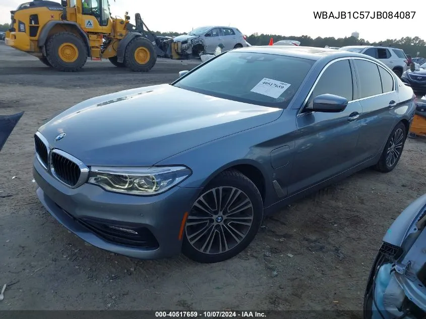 2018 BMW 530E xDrive Iperformance VIN: WBAJB1C57JB084087 Lot: 40517659