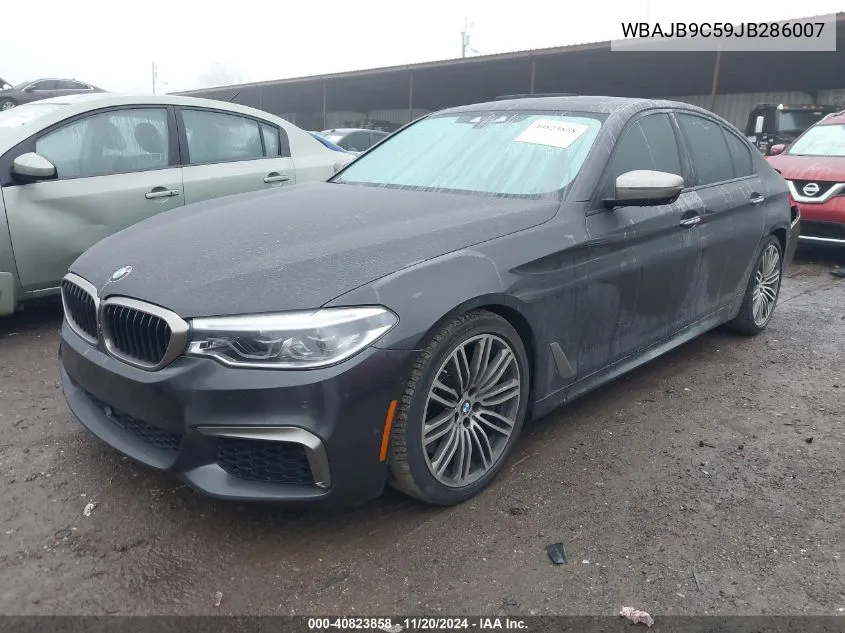 2018 BMW M550I xDrive VIN: WBAJB9C59JB286007 Lot: 40823858