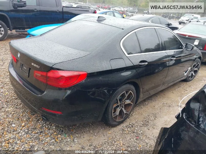 WBAJA5C57JWA36496 2018 BMW 530I