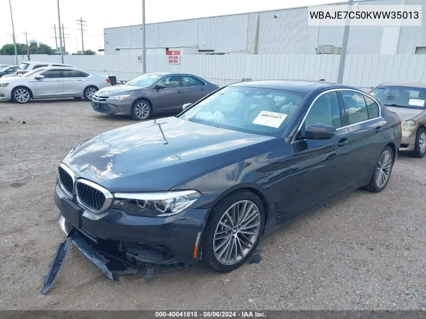 WBAJE7C50KWW35013 2019 BMW 540I xDrive