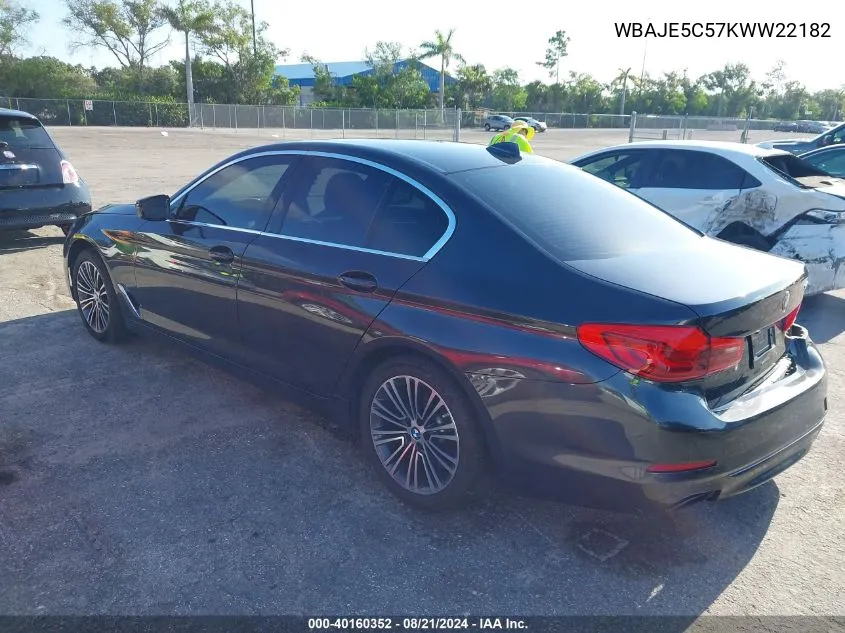 WBAJE5C57KWW22182 2019 BMW 540 I