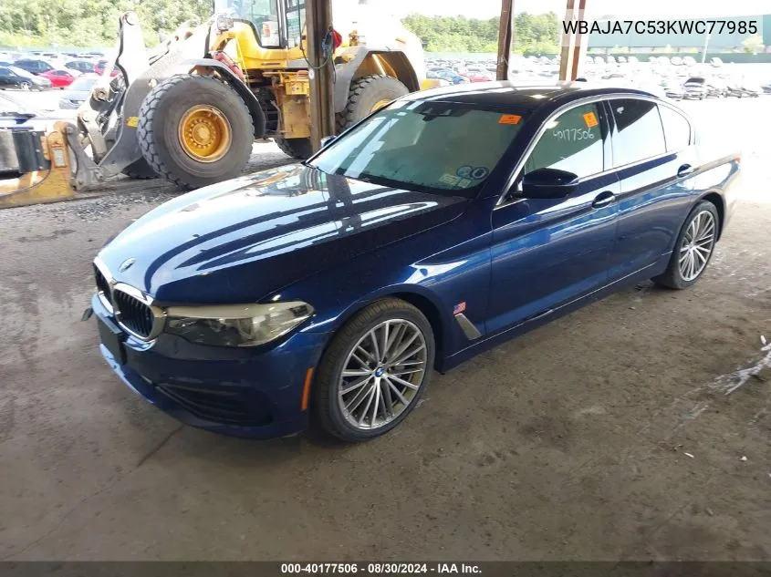 WBAJA7C53KWC77985 2019 BMW 530I xDrive