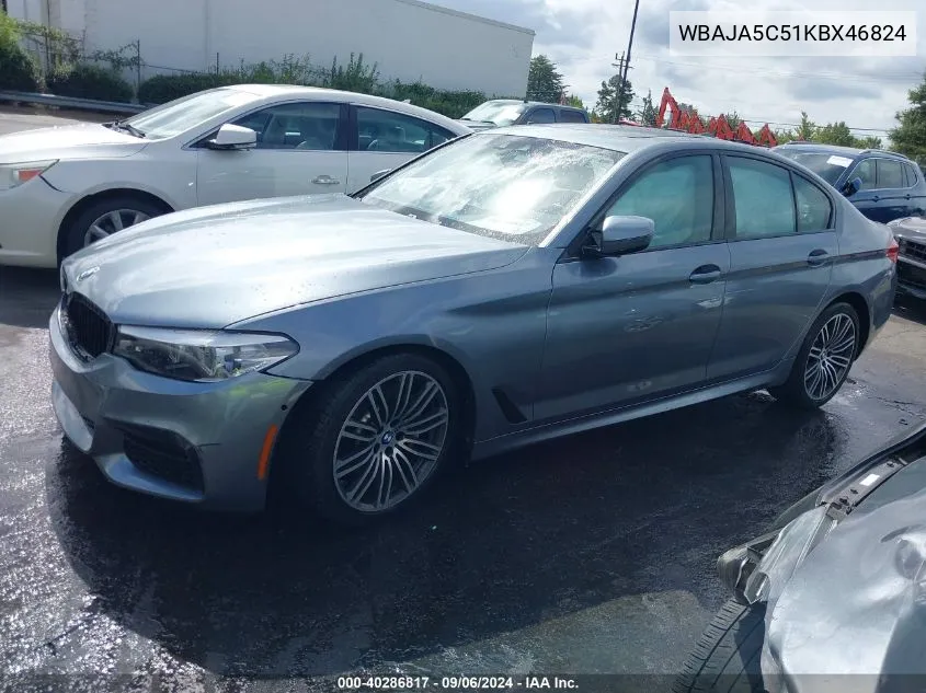 WBAJA5C51KBX46824 2019 BMW 530I