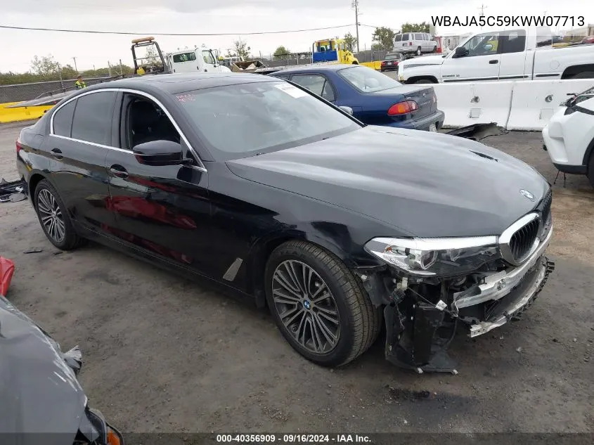 WBAJA5C59KWW07713 2019 BMW 530 I