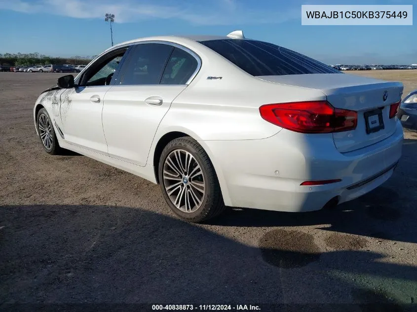 WBAJB1C50KB375449 2019 BMW 530E xDrive Iperformance