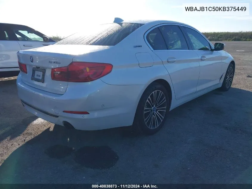 WBAJB1C50KB375449 2019 BMW 530E xDrive Iperformance