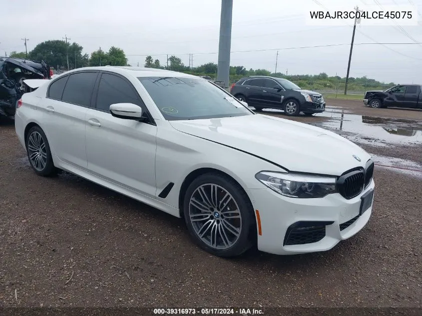 2020 BMW 530I VIN: WBAJR3C04LCE45075 Lot: 39316973