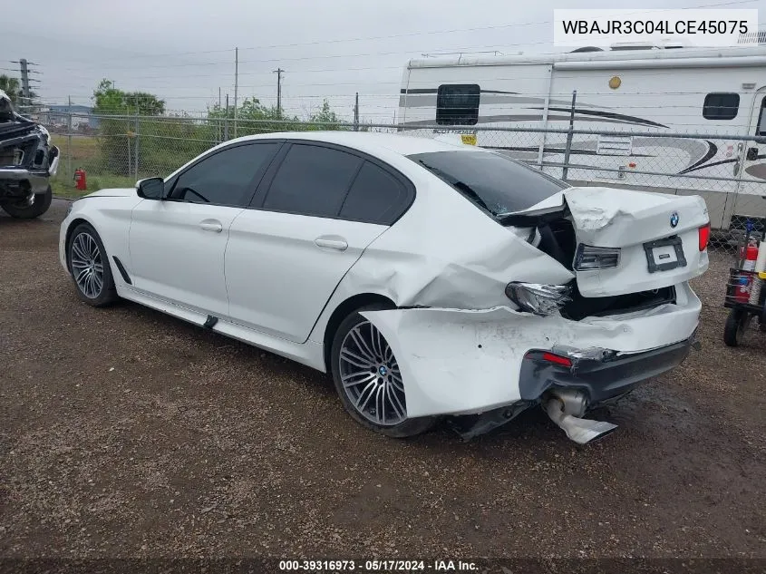 WBAJR3C04LCE45075 2020 BMW 530I