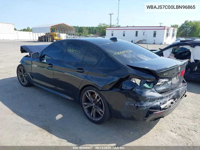 WBAJS7C00LBN96865 2020 BMW M550I xDrive