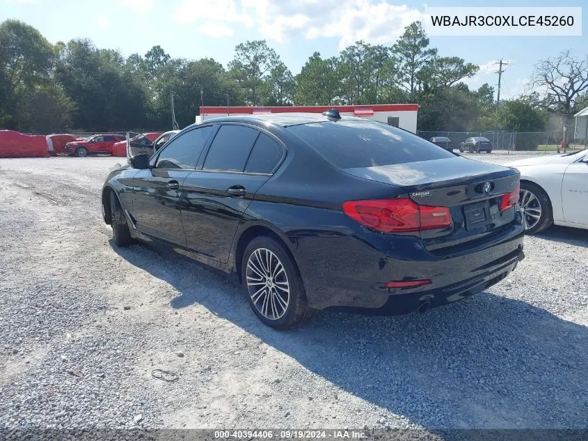 WBAJR3C0XLCE45260 2020 BMW 530I