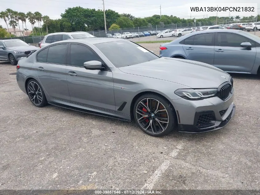 2023 BMW M550 I xDrive VIN: WBA13BK04PCN21832 Lot: 39857546