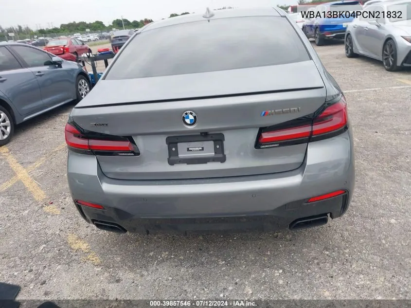 2023 BMW M550 I xDrive VIN: WBA13BK04PCN21832 Lot: 39857546