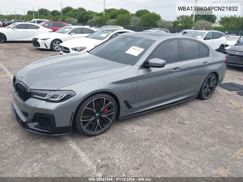 2023 BMW M550 I xDrive VIN: WBA13BK04PCN21832 Lot: 39857546