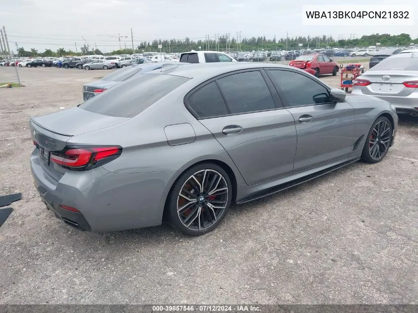 2023 BMW M550 I xDrive VIN: WBA13BK04PCN21832 Lot: 39857546