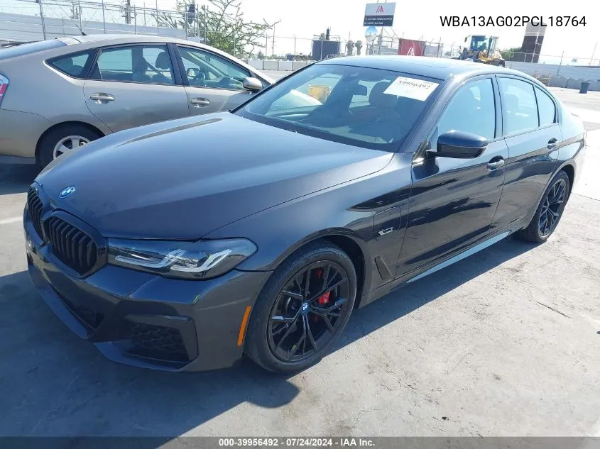 2023 BMW 530E VIN: WBA13AG02PCL18764 Lot: 39956492