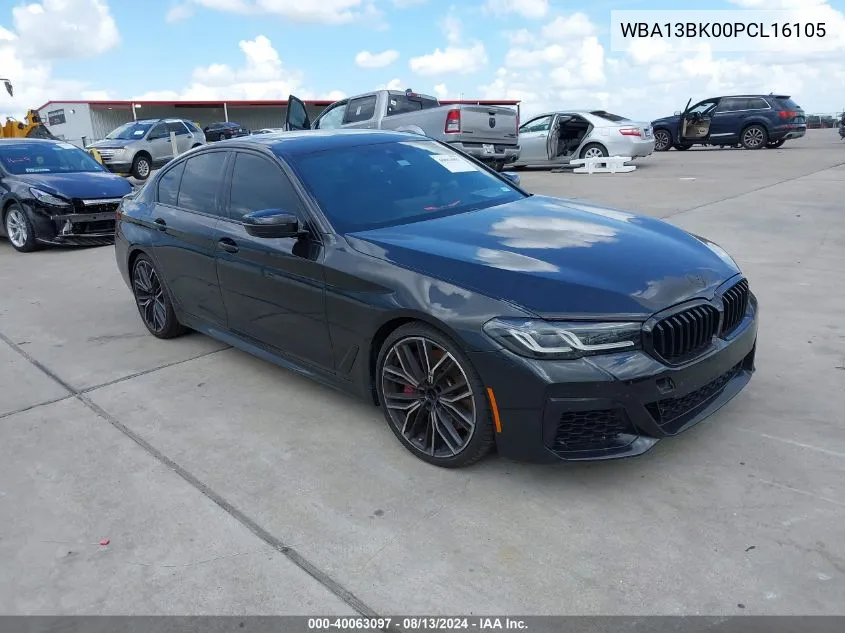 2023 BMW M550 I xDrive VIN: WBA13BK00PCL16105 Lot: 40063097