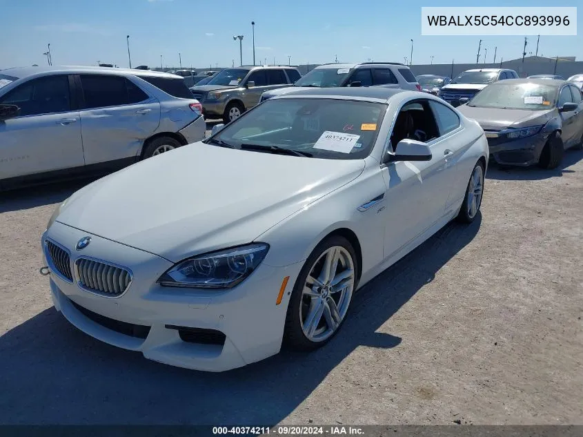 WBALX5C54CC893996 2012 BMW 650I xDrive