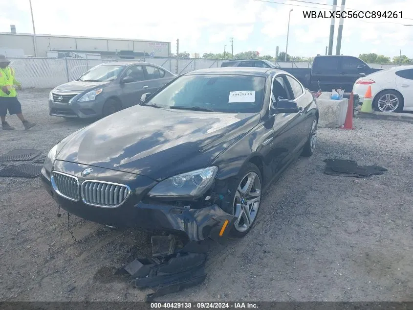 WBALX5C56CC894261 2012 BMW 650I xDrive