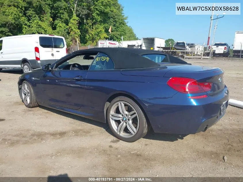 WBALW7C5XDDX58628 2013 BMW 640I