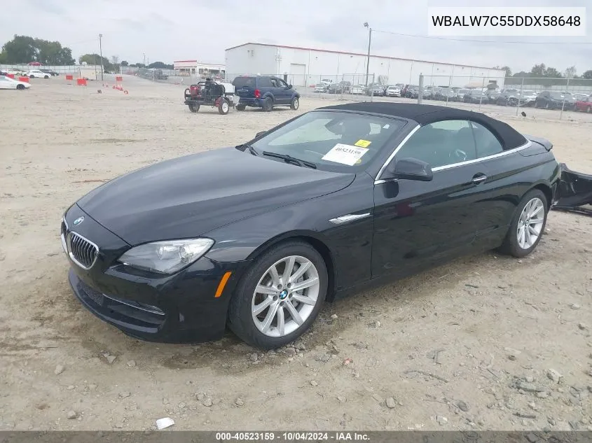 WBALW7C55DDX58648 2013 BMW 640I