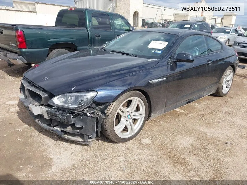 2014 BMW 640I xDrive VIN: WBALY1C50EDZ73511 Lot: 40770940