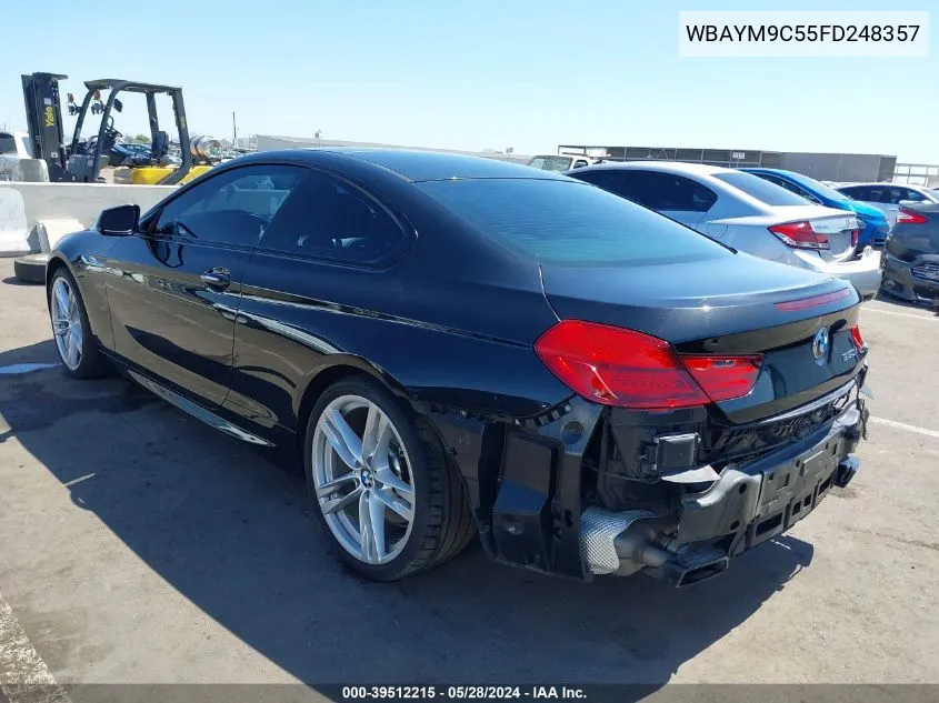 WBAYM9C55FD248357 2015 BMW 650I