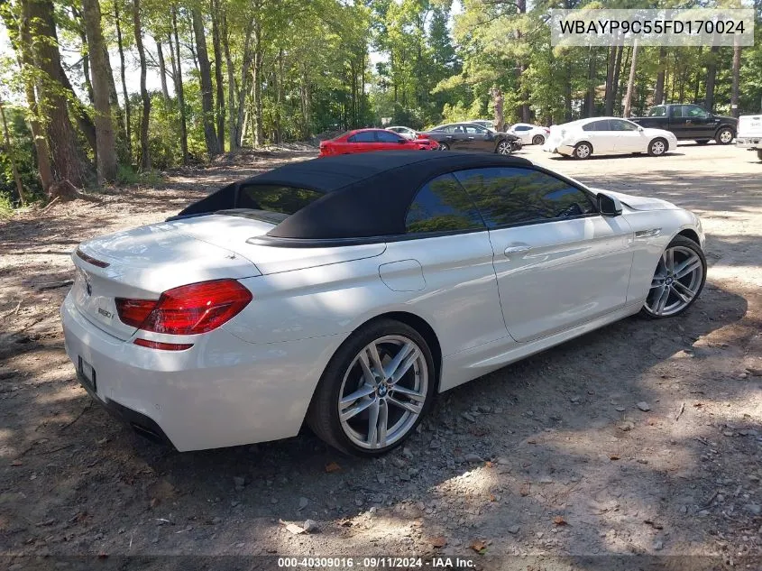 WBAYP9C55FD170024 2015 BMW 650 I