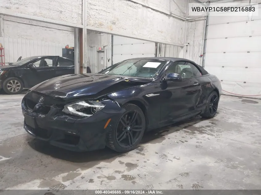 WBAYP1C58FD216883 2015 BMW 650I xDrive