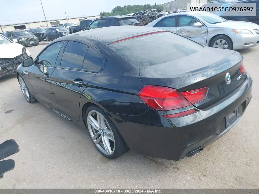 WBA6D4C55GD976997 2016 BMW 650I Gran Coupe