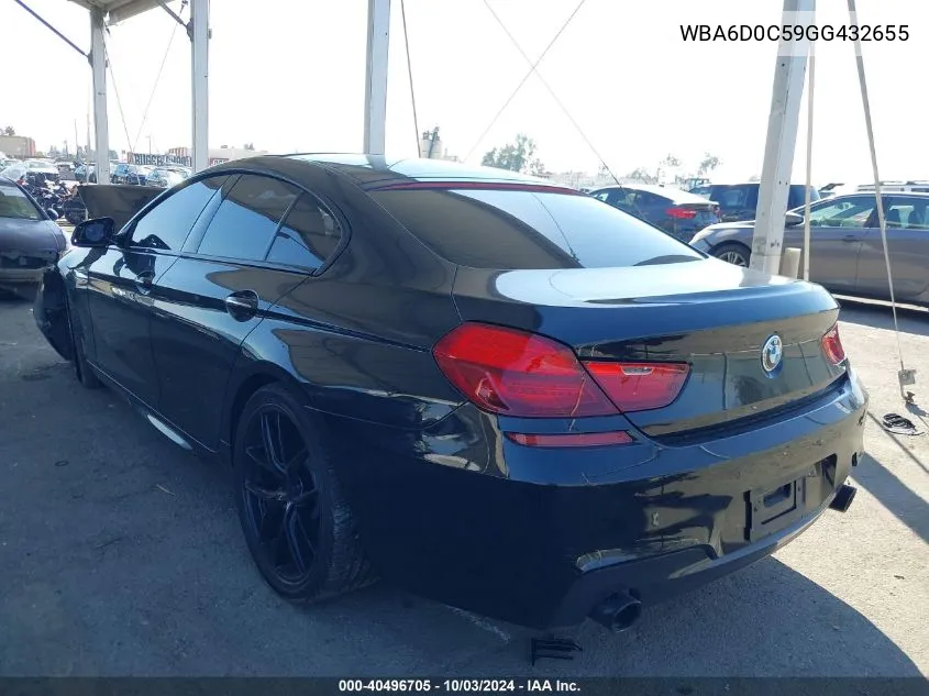 WBA6D0C59GG432655 2016 BMW 640I Gran Coupe