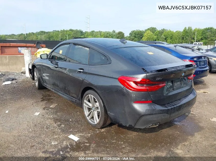 2018 BMW 640 Xigt VIN: WBAJV6C5XJBK07157 Lot: 39944701