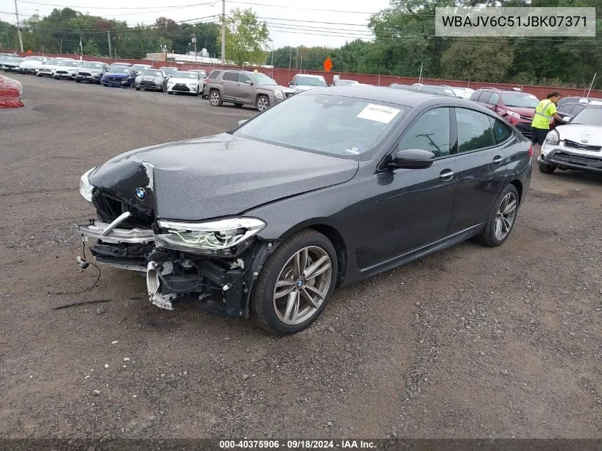 WBAJV6C51JBK07371 2018 BMW 640I Gran Turismo xDrive