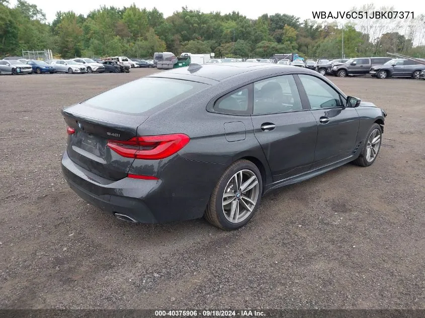 WBAJV6C51JBK07371 2018 BMW 640I Gran Turismo xDrive