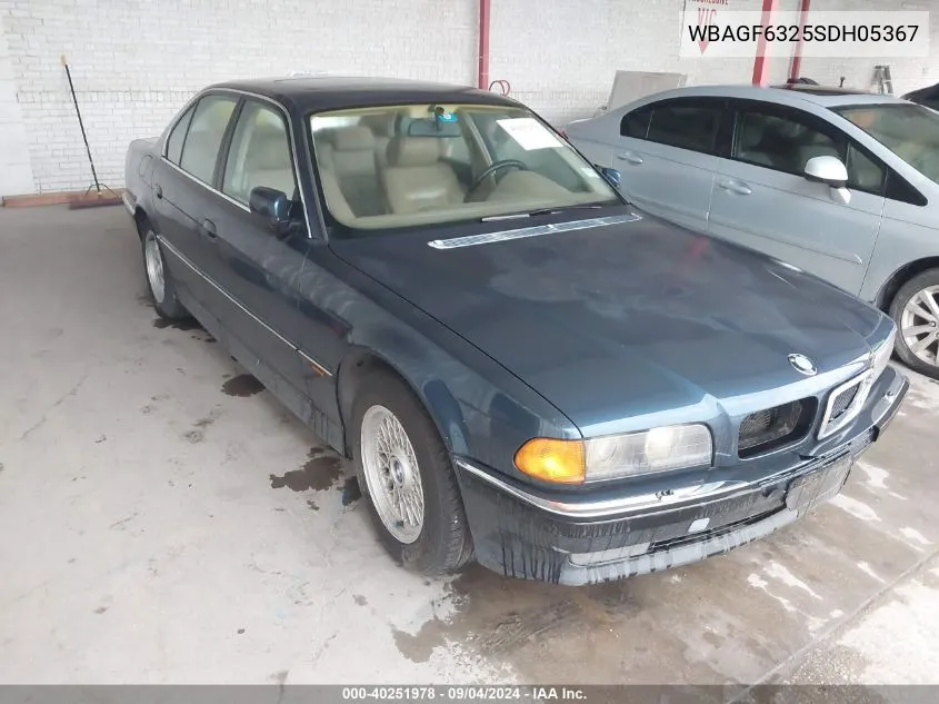 WBAGF6325SDH05367 1995 BMW 740 I Automatic