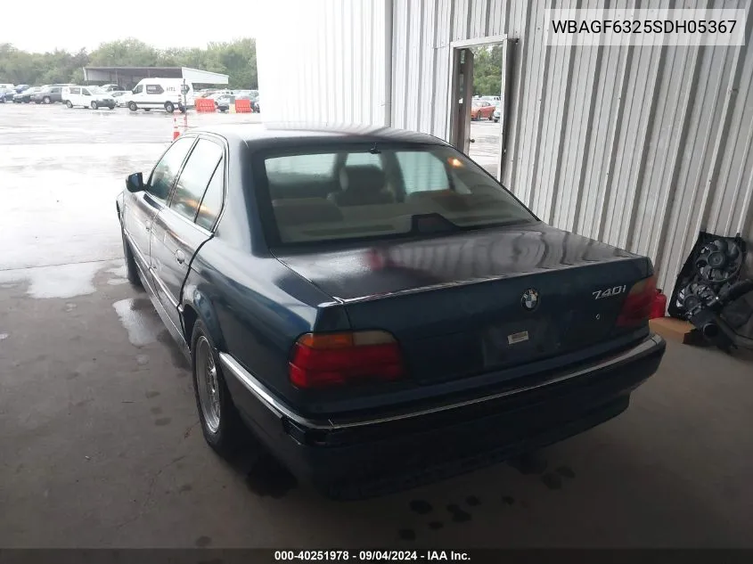 WBAGF6325SDH05367 1995 BMW 740 I Automatic